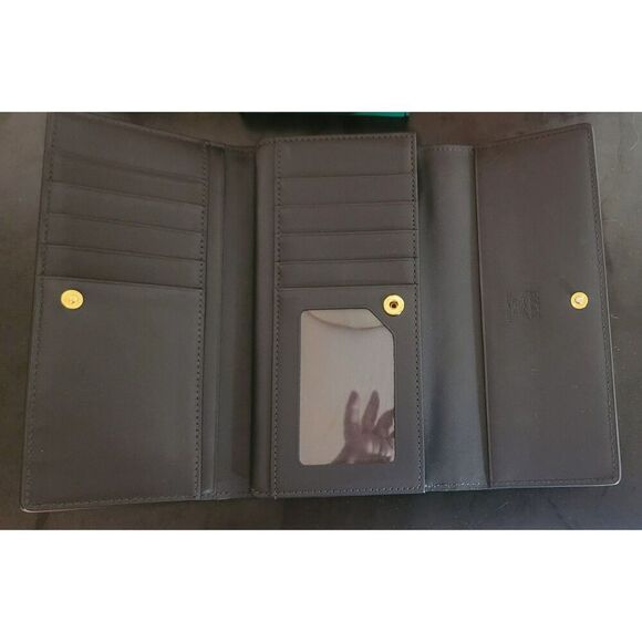 MCM - Limited Edition Monogram Shoulder Bag w/ Croc Embossed Wallet - Picture 9 of 16